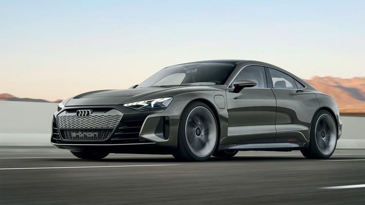 Presentación mundial digital del Audi e-tron GT