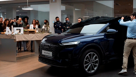 Presentamos el Audi Q4 e-tron con la presencia de invitados muy especiales
