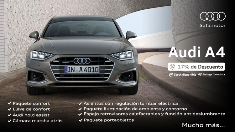 Audi A4 con 17% de Dto*
