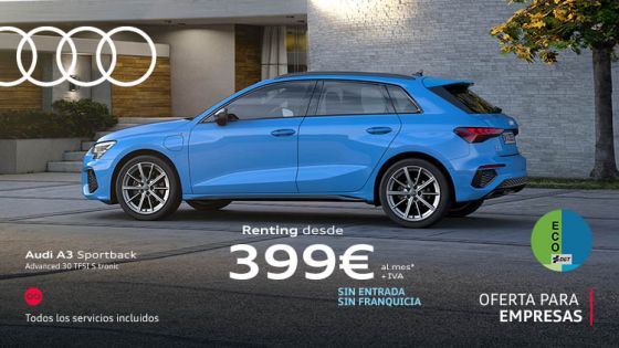 Audi A3 Sportback desde 399€/mes*