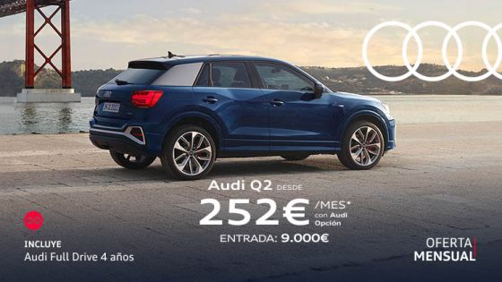 Audi Q2 por tan solo 252€/mes*