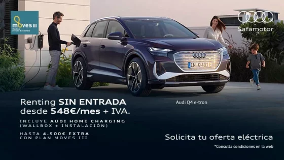 Audi Q4 e-tron desde 548€/mes*