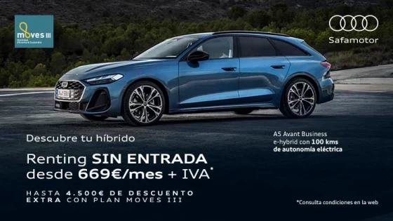 Audi A5 Avant Híbrido Enchufable desde 669€/mes*