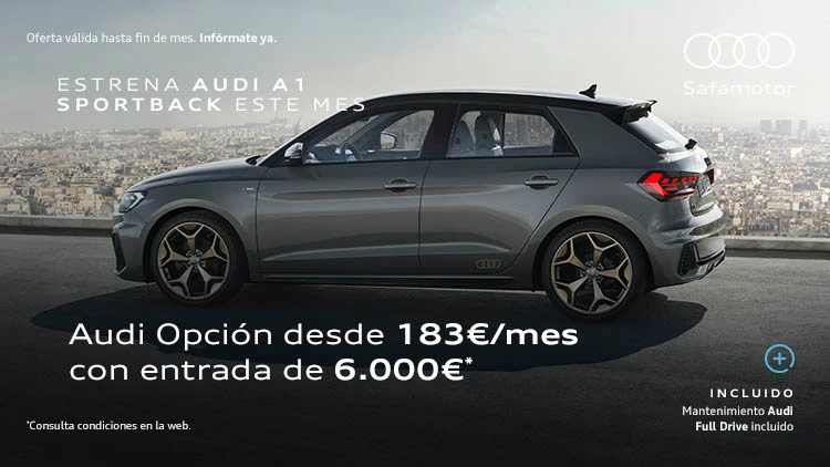 Audi A1 Sportback desde 183€/mes*