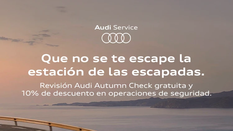 Audi Autumn Check: Revisamos tu Audi de forma gratuita