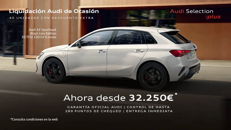 Liquidación Audi de ocasión