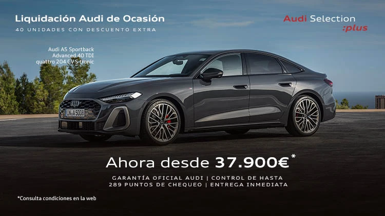 Liquidación Audi de ocasión