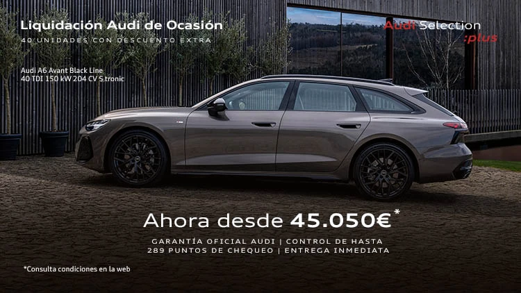 Liquidación Audi de ocasión