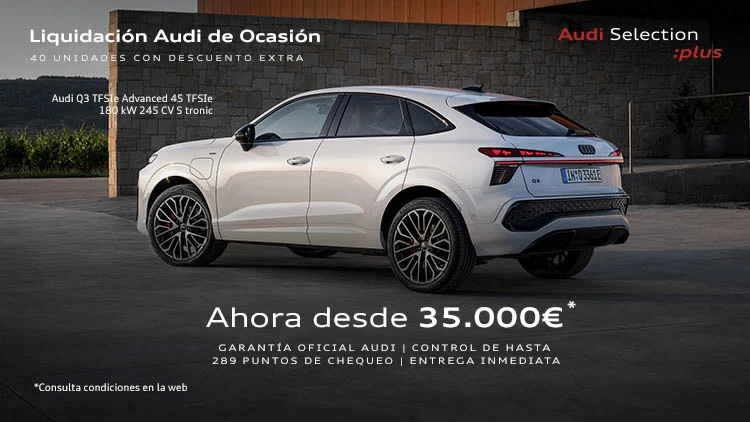 Liquidación Audi de ocasión