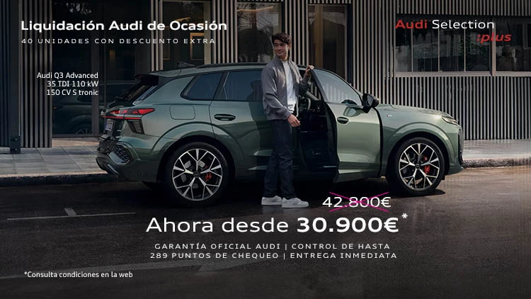 Liquidación Audi de ocasión