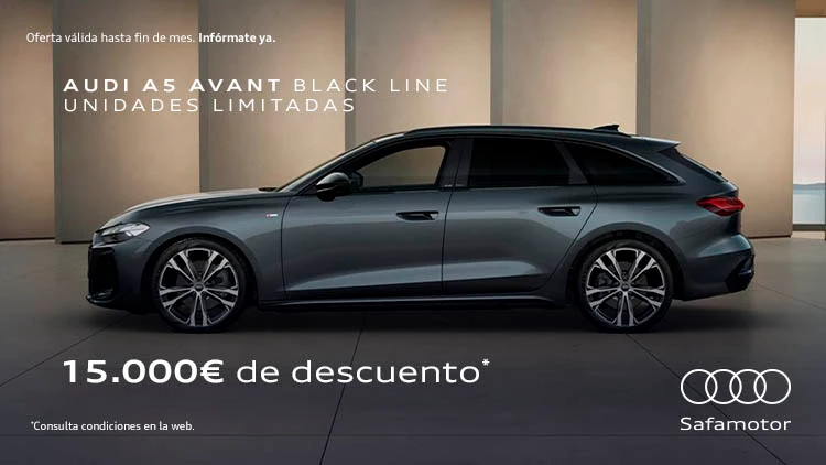 Audi A5 Avant Black Line hasta 15.000€ dto*