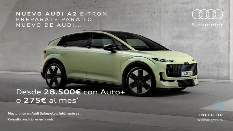 Audi A2 e-tron desde 28.500 € con Auto+ o 275 €/mes*