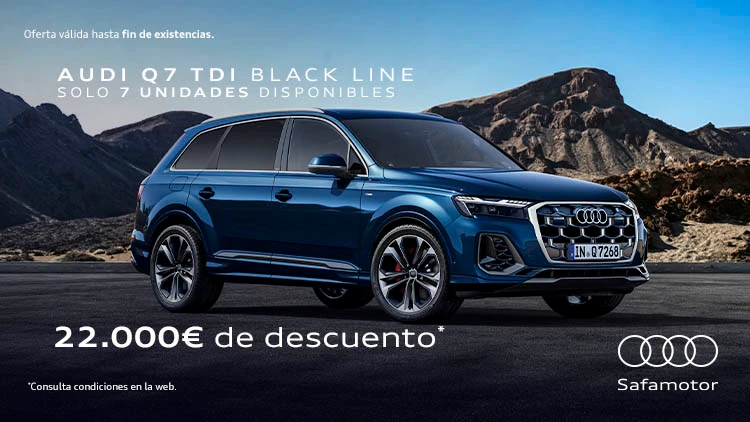 Audi Q7 Black Line hasta 22.000€ descuento*